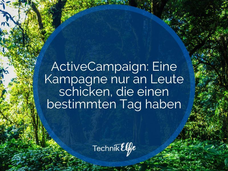 activecampaign kampagne tag