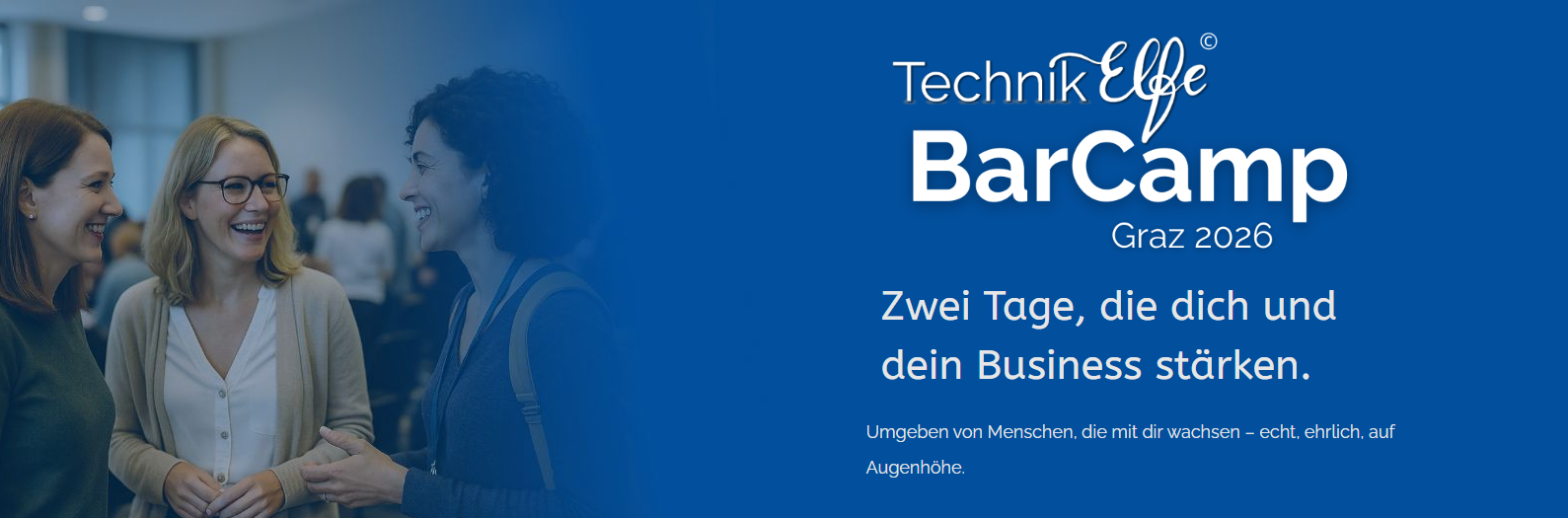 Technikelfen-BarCamp | live und persönlich 😍